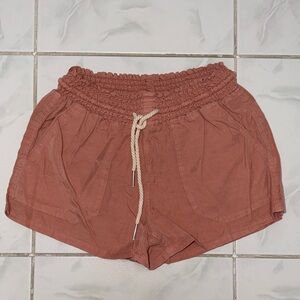 Love Tree High Waist Terracotta Shorts